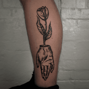 Blackwork tattoo style