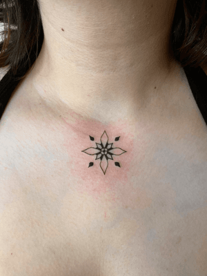 Blackwork tattoo style