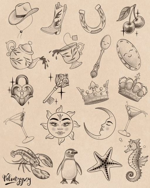 Flash tattoo
