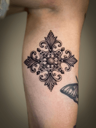 Symmetrical Ornamental Cross