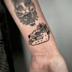 Stylized Mesoamerican Animal Head