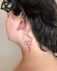 Flowing Lines with Stars