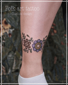 Folk Art Ankle Band