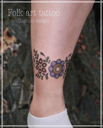 Folk Art Ankle Band