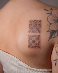 Portuguese Tile Tattoos