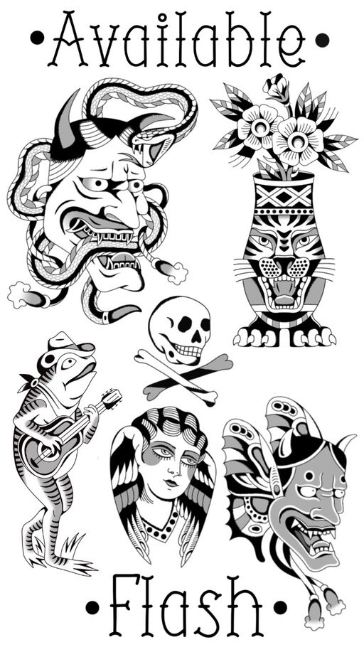 Flash tattoo