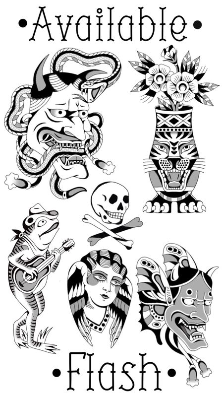 Flash tattoo