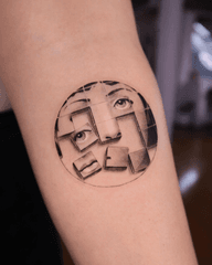Fragmented Face