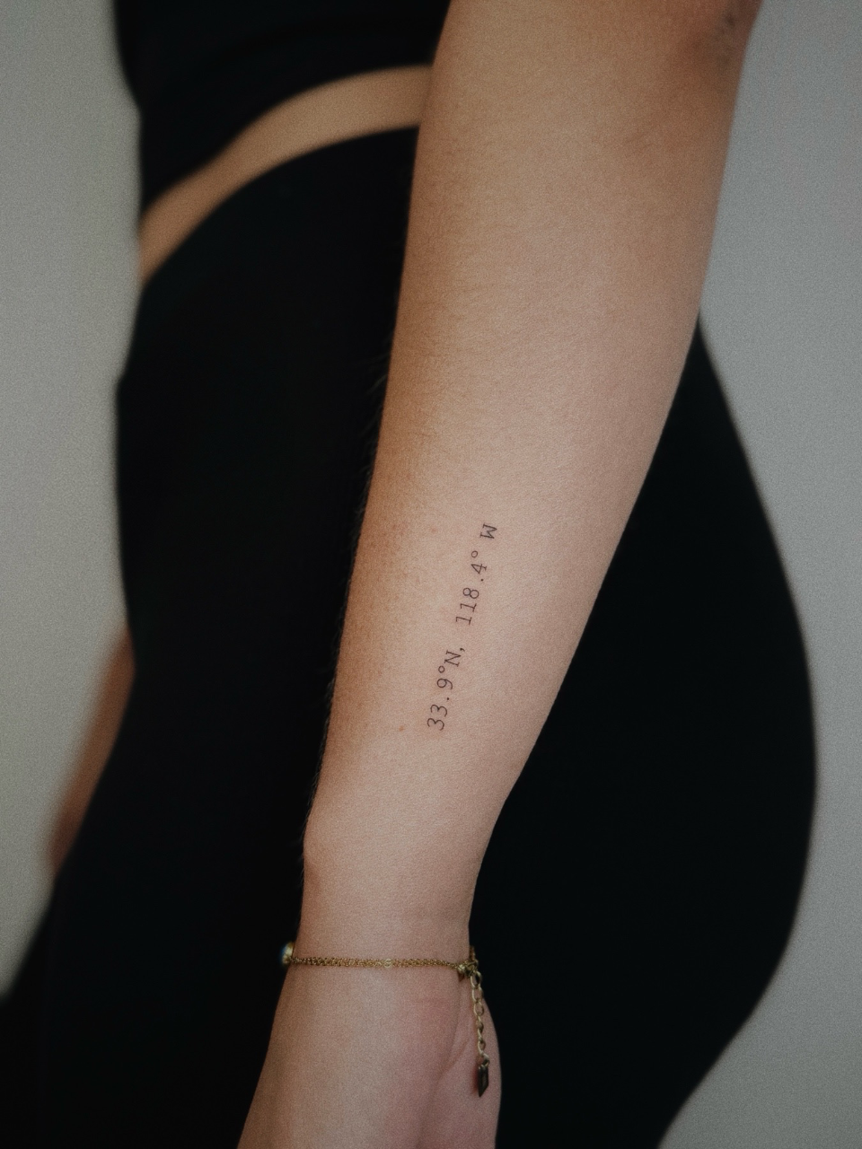 Latitude and Longitude Tattoo Ideas