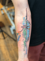 Sketch watercolour avant-garde