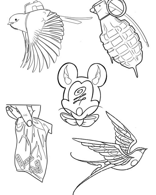 Flash tattoo