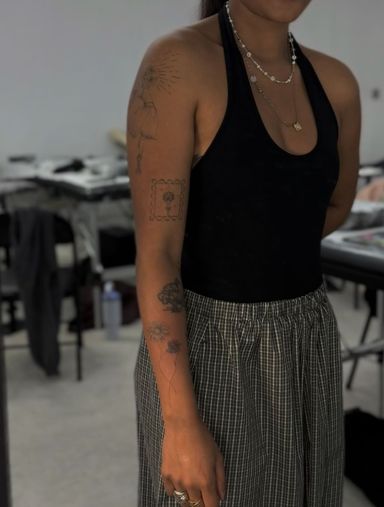 Tattoo work at FINE LINE HEARTS CLUB