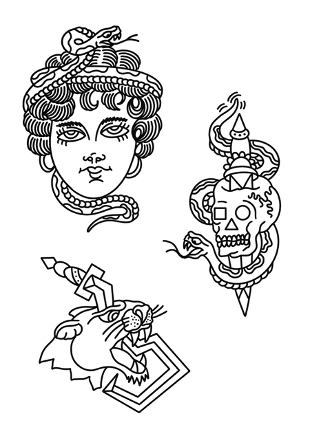 Flash tattoo