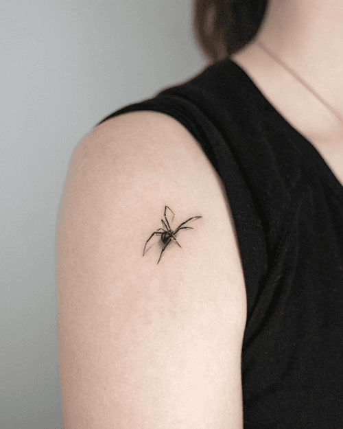 Black Widow Tattoo