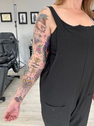 Neo-Traditional Illustrative Sleeve