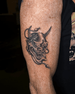 Oni Mask Tattoo