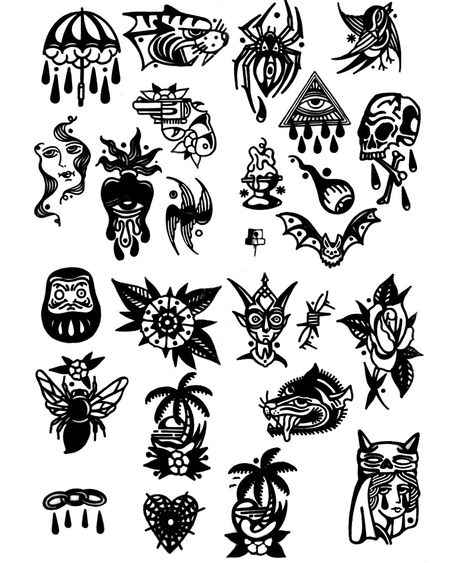 Flash tattoo