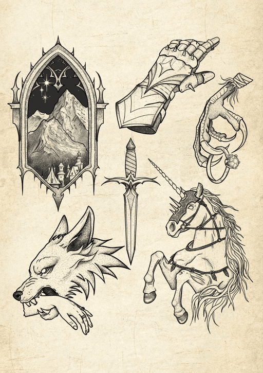 Flash tattoo
