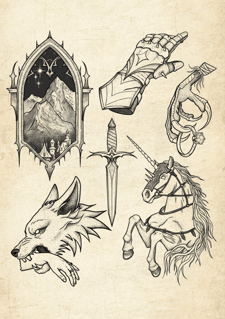 Flash tattoo