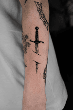 Dripping Sword Tattoo