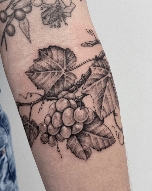 Grape Vine Tattoo