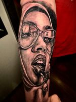 Realistic Woman with Glasses and Lipstick