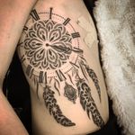 Mandala Clock Dreamcatcher