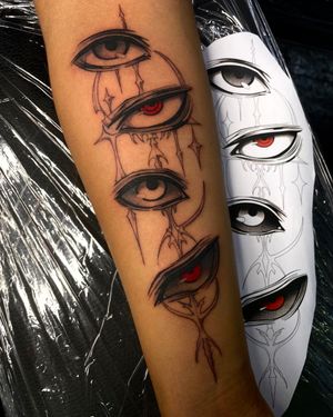 Anime tattoo style