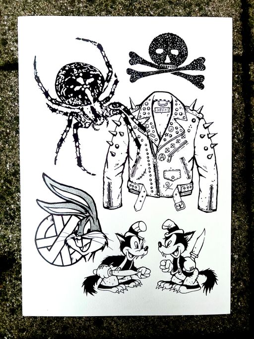 Flash tattoo