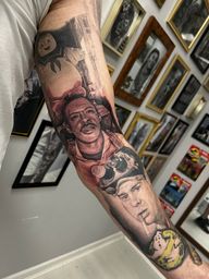 Ghostbusters Tribute Tattoo