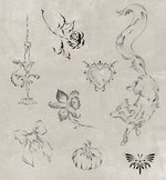 A collection of tattoo designs