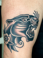 Panther Head Tattoo