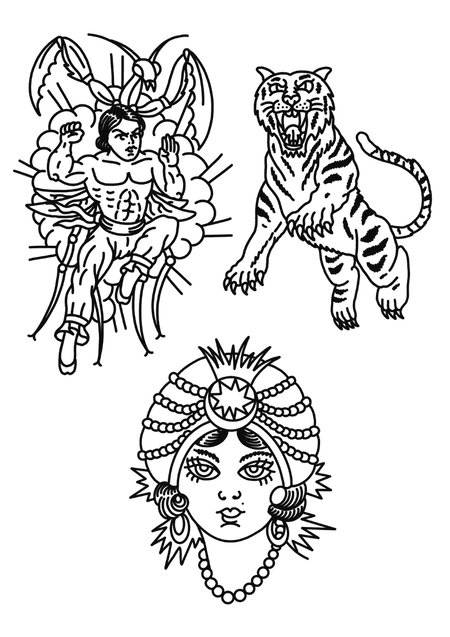 Flash tattoo