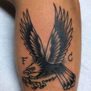 Blackwork eagle #yourchoicetattooinc #eagle #blackwork #bird