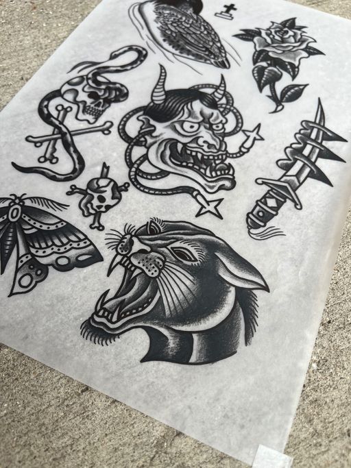 Flash tattoo