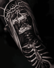Skeleton with Crown