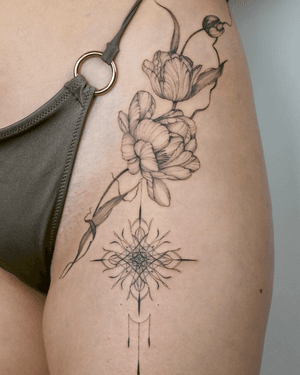 Ornamental tattoo style