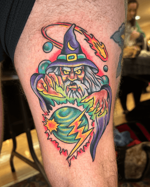 Electric Anvil Tattoo