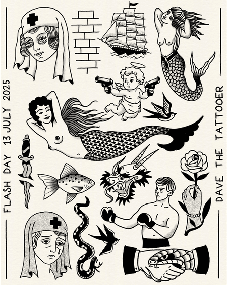 Flash tattoo