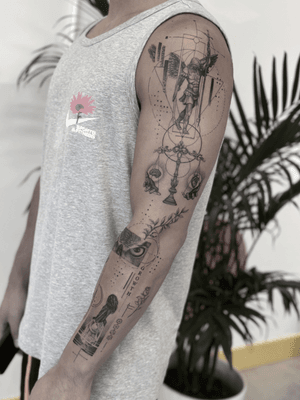 Black & Gray tattoo style