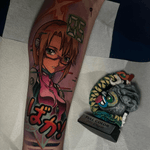 Anime Girl Tattoo