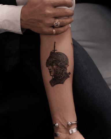 Tattoo work at Core Tattoo Studio
