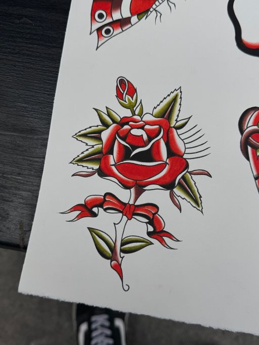 Flash tattoo