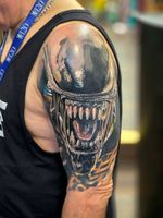 Xenomorph #XenomorphTattoo #AlienTattoo #HertfordshireTattoo #StAlbansTattoo ##uktattoo