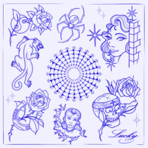Flash tattoo