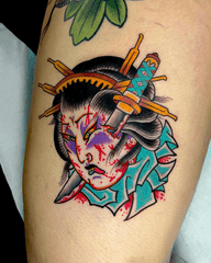 Japanese gueixa Namakubi