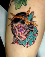 Japanese gueixa Namakubi