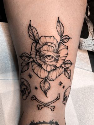 Blackwork tattoo style