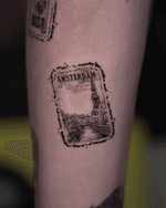 Amsterdam Stamp Scene