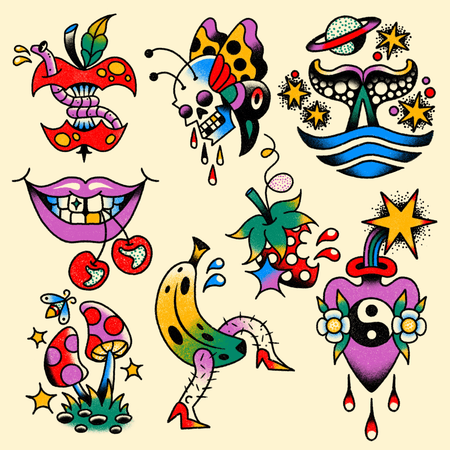 Flash tattoo